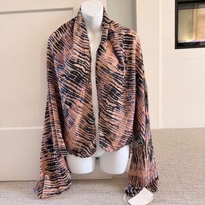 ULLA JOHNSON Chic Piza Cover Up Wrap Scarf NWT $190!!